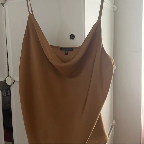 DYNAMITE Gold Tank top - Picture 1 of 3